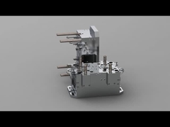 투명한 헤드폰 하부 하우징 (1*2) / 핫 러너 / 3판은 No.23306 &23307을 성형합니다