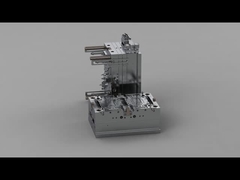 투명 셋 견딜수 있는 전화기 하우징 (1*2) / 핫 러너 / 3판은 No.23689를 성형합니다