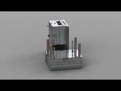 투명한 소독 박스 (1*1) / 냉각 러너 / 3판의 상부 커버는 No.23770을 성형합니다