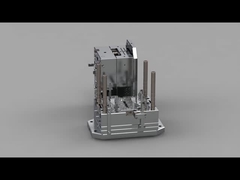 투명한 스마트 유리 케이스 지지체 (1*4) / 냉각 러너 / 3판은 No.23786을 성형합니다