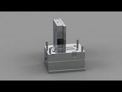 투명한 라우터 광 가이드 판 (1*4) / 냉각 러너 / 둘 플레이트 주형 No.23893