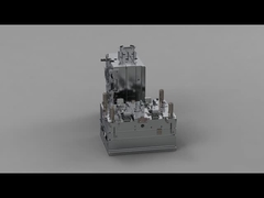 투명한 온-보드 리어 하우징 (1*2) 핫 러너 / 3판은 No.23909를 성형합니다