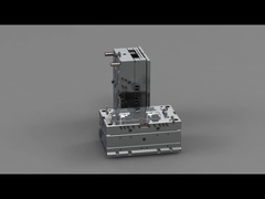 투명한 온-보드 발 받침대 (1*2) / 핫 러너 / 둘 플레이트 주형 No.23914