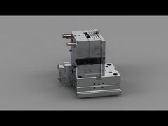 투명한 온-보드 발 받침대 공 (1*4) / 핫 러너 / 둘 플레이트 주형 No.23916