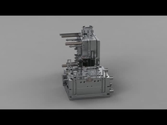 투명한 탑재하고 있는 만능 연결구 머리 (1*4) / 핫 러너 / 3판은 No.24118을 성형합니다