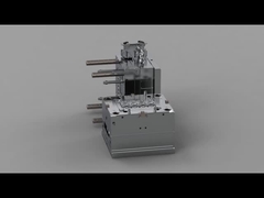 투명한 온-보드 클램프 브라켓 (1*8) / 핫 러너 / 3판은 No.24119를 성형합니다