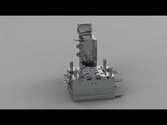 투명한 이어폰 장입 바가지 / 둘 플레이트 주형 / 핫 러너 No.24195-B의 상부 커버