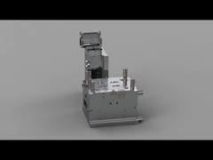 박스를 고발하는 이어폰에 대한 S136 1x4 2 플레이트 금형 핫 러너 상위 내부 커버