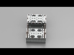 박스 브라켓 (1*4) / 냉각 러너에게 / 둘 플레이트 주형 No.24201을 청구하는 이어폰